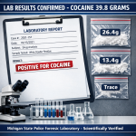 Lab Results Confirm Cocaine in Escanaba Bar Raid: 26.4 Grams Seized in Traffic Stop