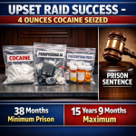 UPSET Bar Raid Results: Cocaine Seizure Leads to Prison Sentence for Escanaba Defendant